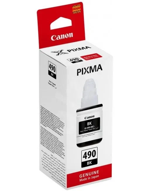 Ink Bottle Canon GI-490 Bk, black, 135ml for PIXMA G1400/G2400/G3400 2