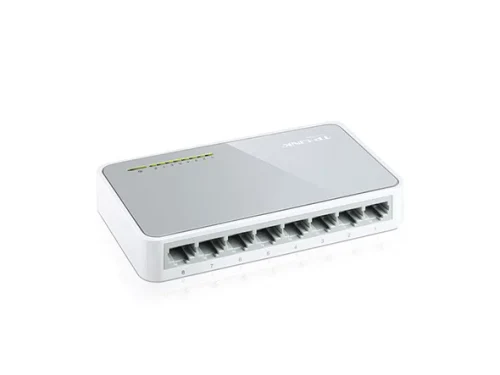 TP-LINK TL-SF1008D  8-port Desktop Switch, 8 10/100M RJ45 ports, Plastic case
