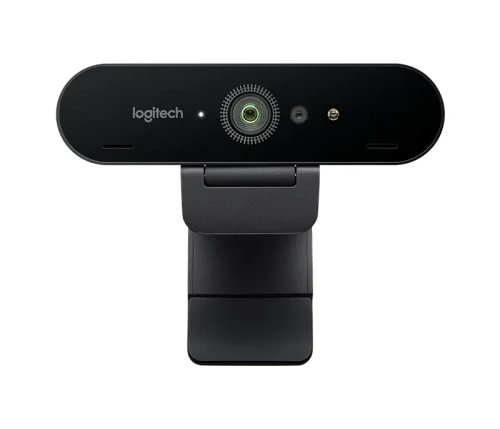 Logitech BRIO Stream 4K Ultra HD, Premium 4K Ultra HD 2160p/30fps with HDR, Diagonal Field of View 65°/78°/90°, Zoom Up to 5x, Autofocus, RightLight 3, 2 omni-directional mics, USB-A plug-and-Play supports USB-C, 2.2 m, black