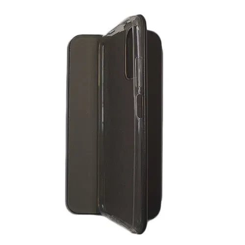 Flip case Smooth/plain leather for Xiaomi Black