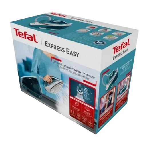 Утюг с парогенератором Tefal SV6131E0, Light Blue