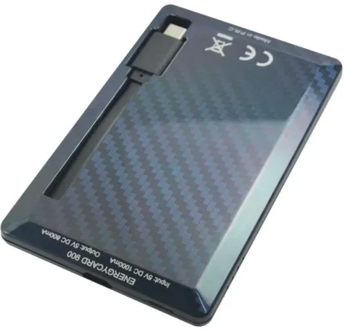Внешний аккумулятор Tuncmatik Energycard 900mAh Micro Black