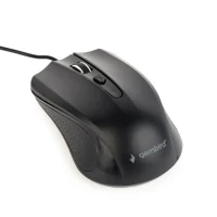 Gembird MUS-4B-01, Optical Mouse, 1200dpi, USB, Black