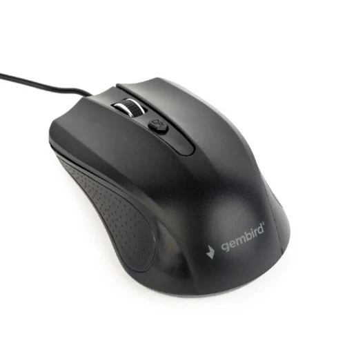 Gembird MUS-4B-01, Optical Mouse, 1200dpi, USB, Black