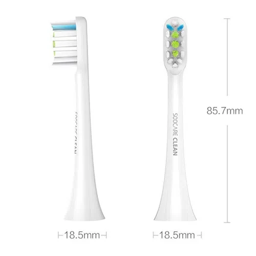 Насадки для Soocare X3/X3U/X5, Белый