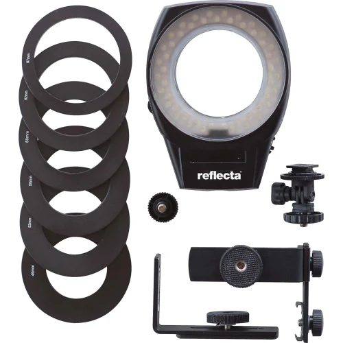 Вспышка Reflecta Speedlite RRL 49 Makro, Чёрный