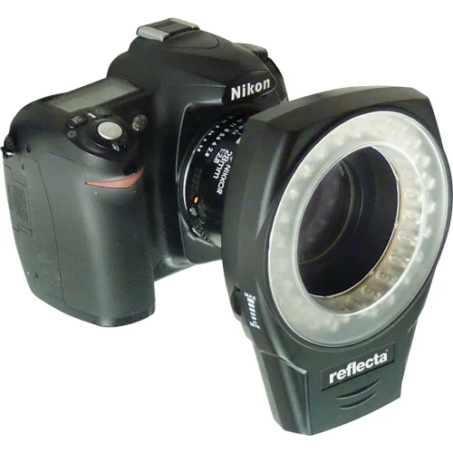 Вспышка Reflecta Speedlite RRL 49 Makro, Чёрный