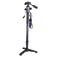 Monopod Vanguard VEO 2S CM-264TBP, Cap trepied de minge, Negru