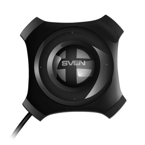 USB 2.0 Hub 4-port SVEN "HB-432", Black