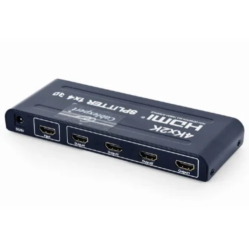 Разветвитель HDMI Cablexpert DSP-4PH4-02, HDMI (F) - 4x HDMI (F), Чёрный