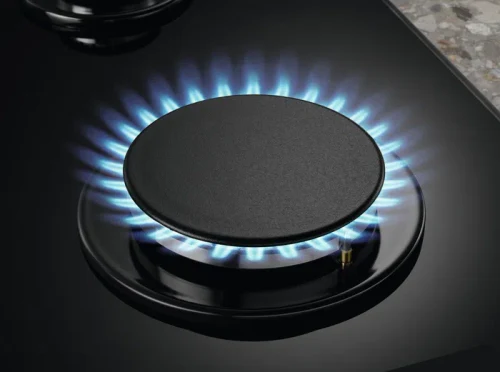 Plită incorporabilă cu gaz Electrolux KGG6426K, Negru