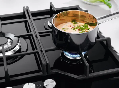Plită incorporabilă cu gaz Electrolux KGG6426K, Negru