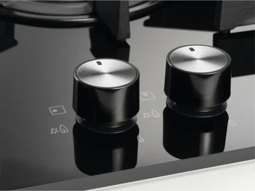 Plită incorporabilă cu gaz Electrolux KGG6426K, Negru