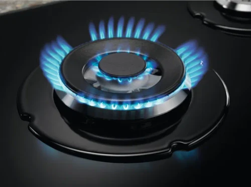 Plită incorporabilă cu gaz Electrolux KGG6437K, Negru