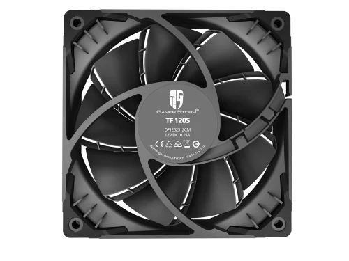 Вентилятор для корпуса Deepcool TF120S Black, 120 мм