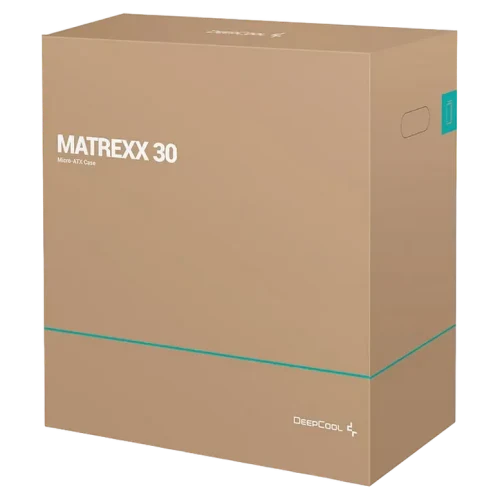 Корпус для ПК DeepCool MATREXX 30 Mini-Tower, Черный