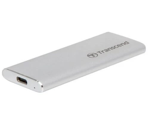 Портативный корпус для SSD Transcend TS-CM42S, Серебристый (TS-CM42S)