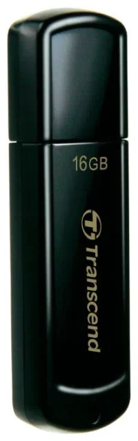 Флеш-накопитель Transcend JetFlash 350, 16ГБ, Black 2