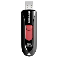 Флеш-накопитель Transcend JetFlash 590, 16ГБ, Black