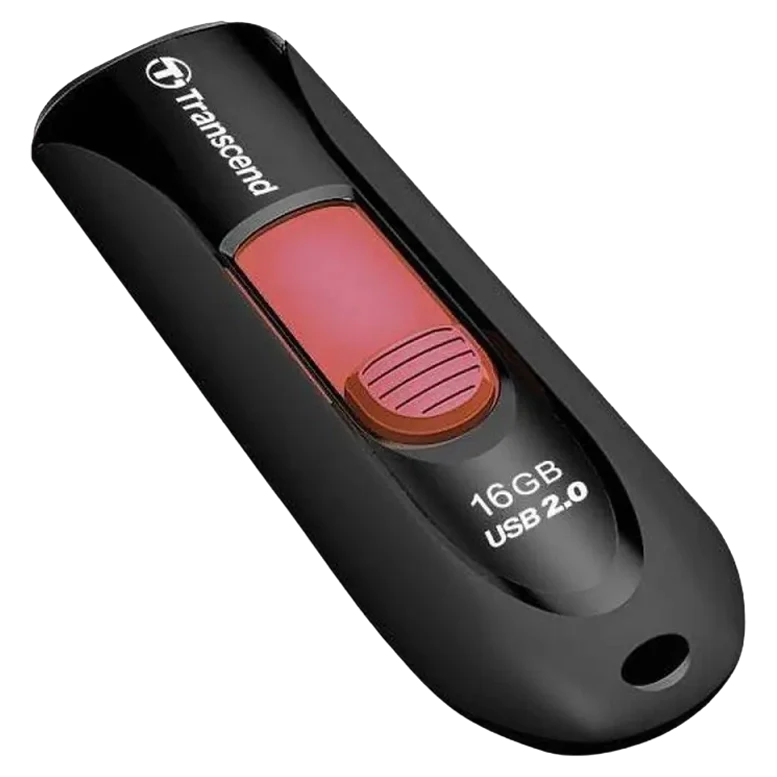 Флеш-накопитель Transcend JetFlash 590, 16ГБ, Black 2