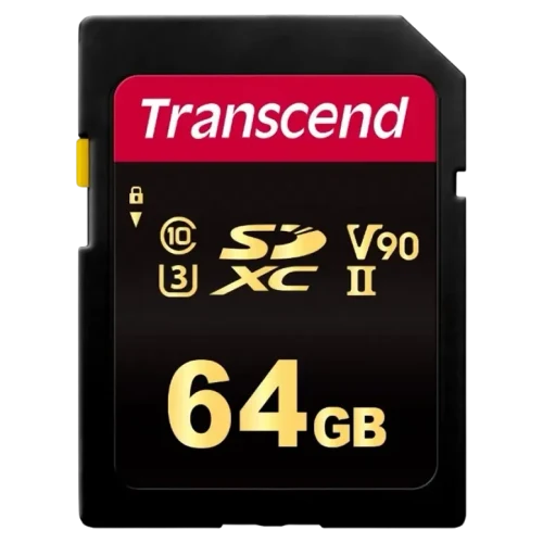 Card de memorie Transcend SDC700S, 64 GB, Black