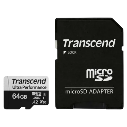 Карта памяти Transcend USD340S, 64 ГБ, Black