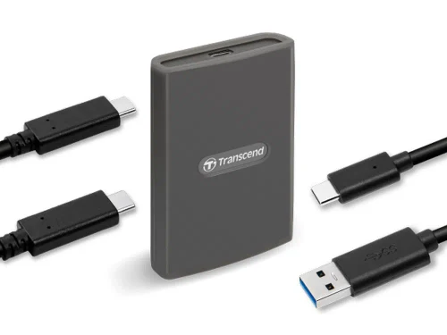 Кардридер Transcend TS-RDE2, USB Type-C, Серый