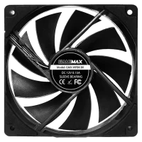 Ventilator PC Gamemax GMX-WFBK BK, 120 mm, Negru 6