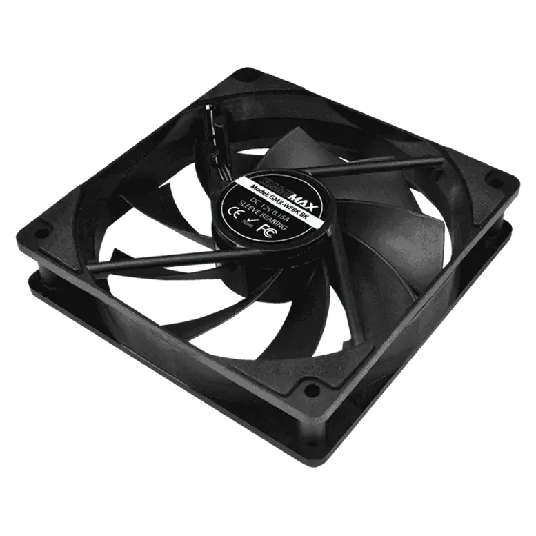 Ventilator PC Gamemax GMX-WFBK BK, 120 mm, Negru 5
