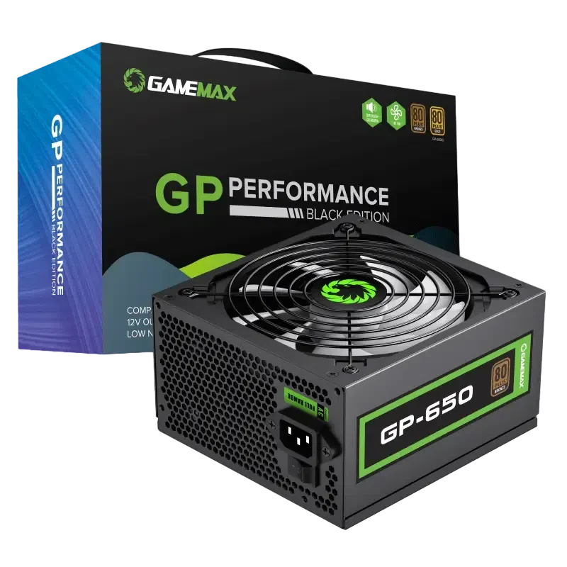 Sursă Alimentare PC Gamemax GP-650, 650 W, Negru 6