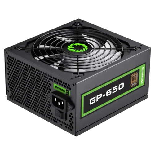 Sursă Alimentare PC Gamemax GP-650, 650 W, Negru