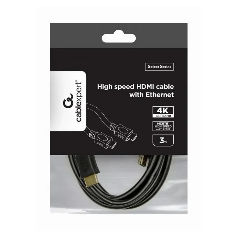 Cablu Cablexpert CC-HDMI4L-10, HDMI to HDMI, 3 m, Negru 2