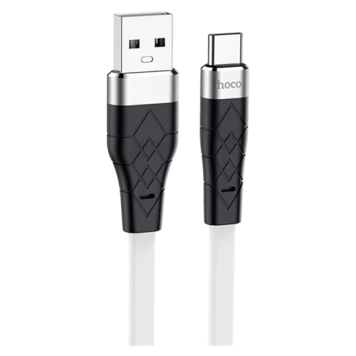 Cablu HOCO X53 Angel, USB-A to USB-C, 1 m, Alb