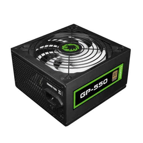 Sursă Alimentare PC Gamemax GP-550, 550 W, Negru