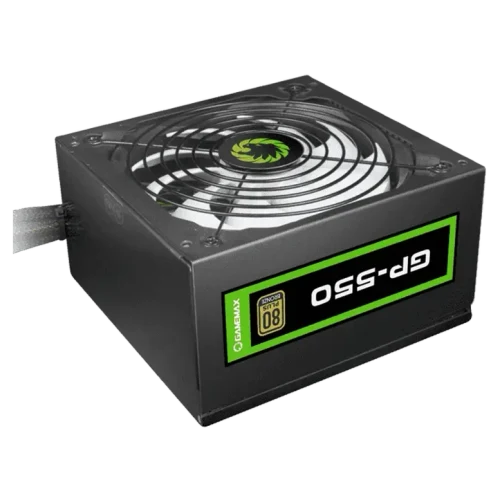 Sursă Alimentare PC Gamemax GP-550, 550 W, Negru