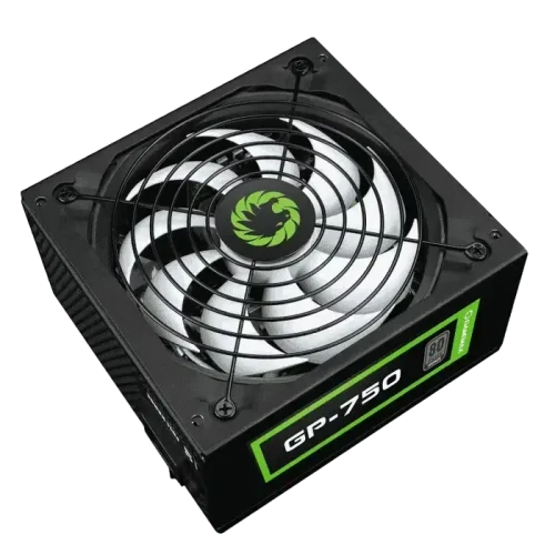 Блок питания для компьютеров Gamemax GP-750, 750 Вт, Черный