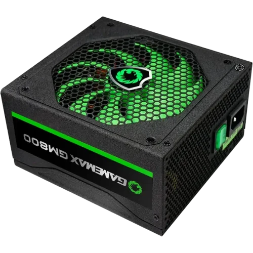 Блок питания для компьютеров Gamemax GM-800, 800 Вт, Черный