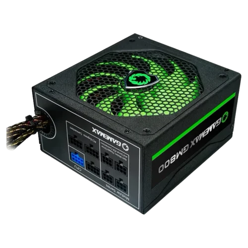 Блок питания для компьютеров Gamemax GM-800, 800 Вт, Черный