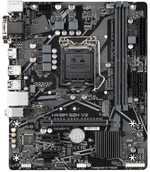 Материнская плата Gigabyte H410M S2H V2 1.0