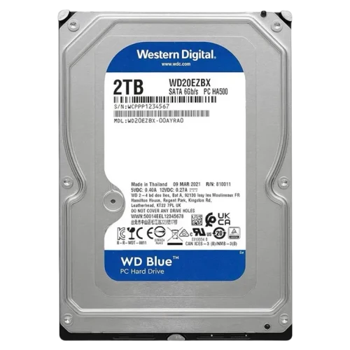 Жесткий диск Western Digital Blue WD20EZBX, 2ТБ, 3.5"