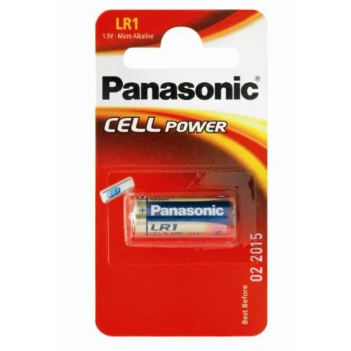 Батарейки Panasonic LR1L, LR1, 1шт.