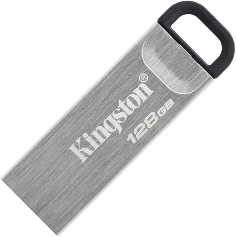 Флеш-накопитель Kingston DataTraveler Kyson Silver, 128Гб, Серебристый 2