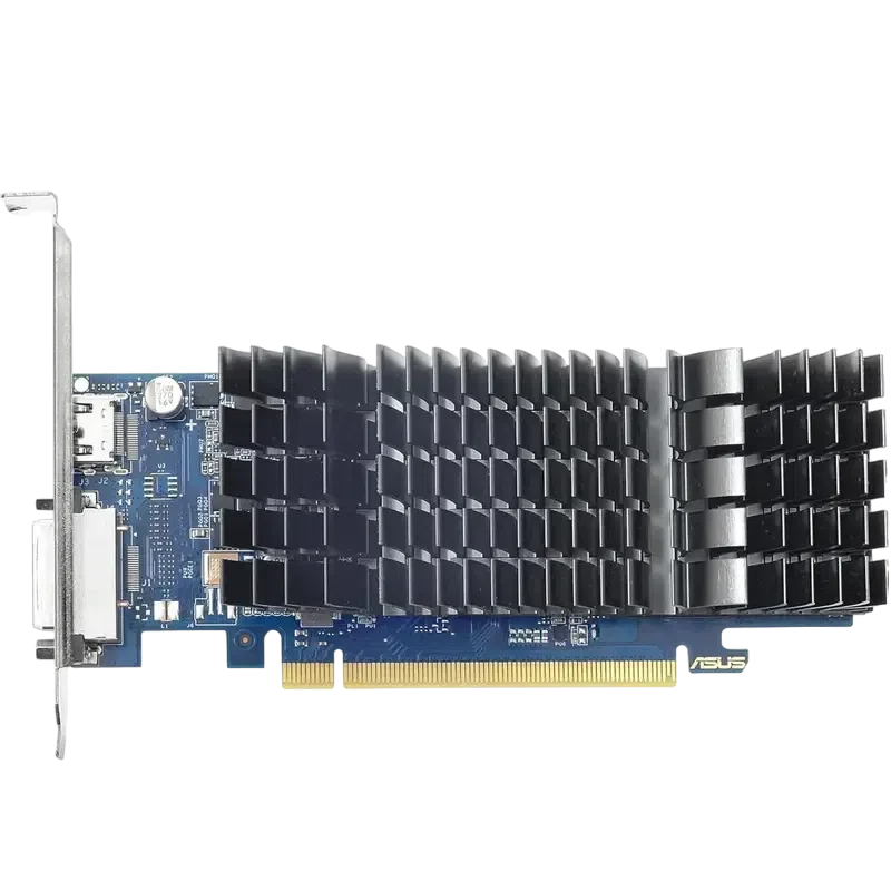 Placă video ASUS GeForce GT 1030 Silent Low Profile, Black 3