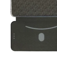 Flip case Smooth/plain leather for Xiaomi Redmi Note 10 Pro Black 3
