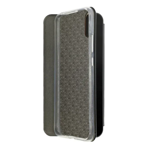 Flip case Smooth/plain leather for Xiaomi Black