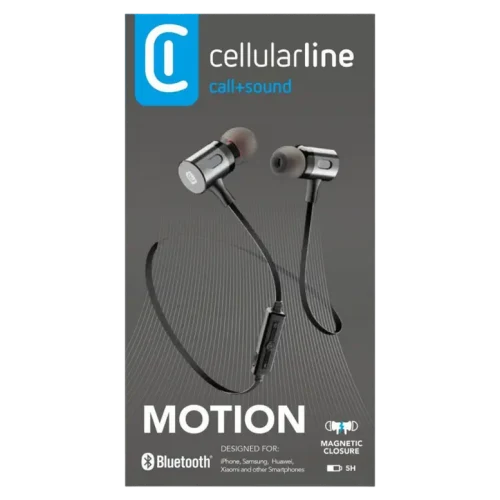 Наушники Cellularline Motion, Беспроводные, Черный