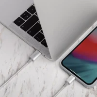 Cablu încărcare și sincronizare Moshi iPhone Lighting USB Cable, Lightning/USB Type-A, 1,2m, Argintiu 3