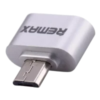 Adaptor Remax RA-OTG, Micro-USB to USB-A, Argintiu 3
