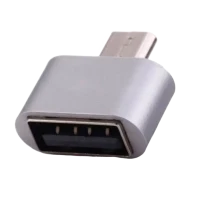Adaptor Remax RA-OTG, Micro-USB to USB-A, Argintiu 2