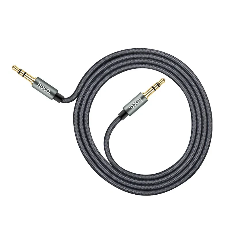 Cablu audio Hoco UPA03, 3.5 mm - 3.5 mm, 1m, Negru 2